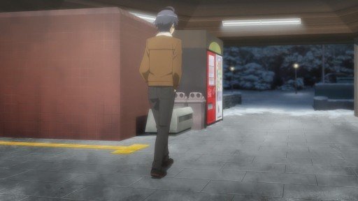 First episode opening vending machine